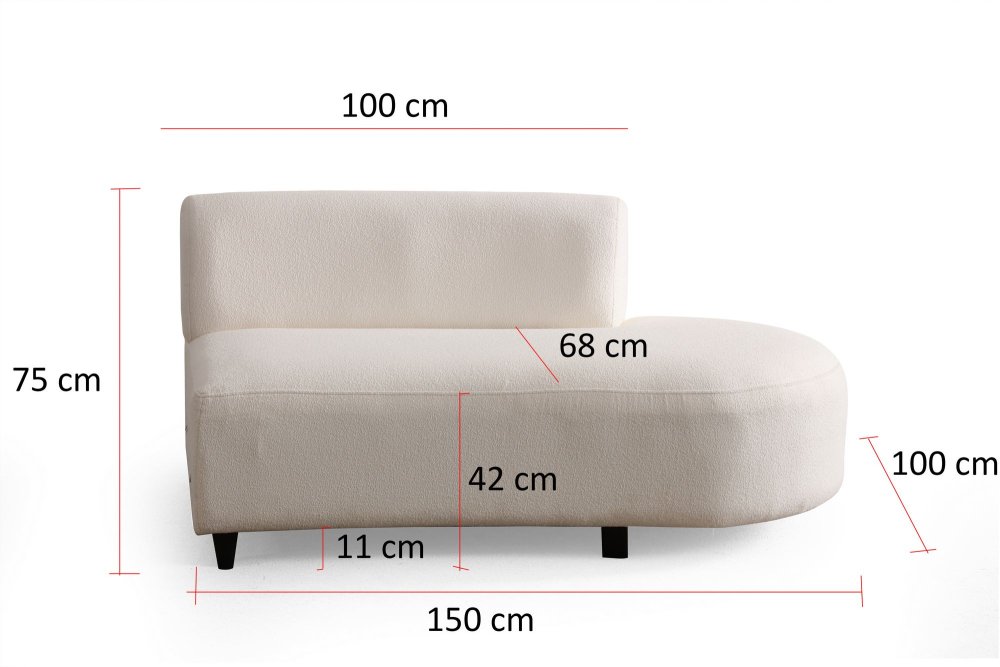 Rohová sedací souprava Pars Cream (1L + 1R) - Corner v2 (obrázek 4)