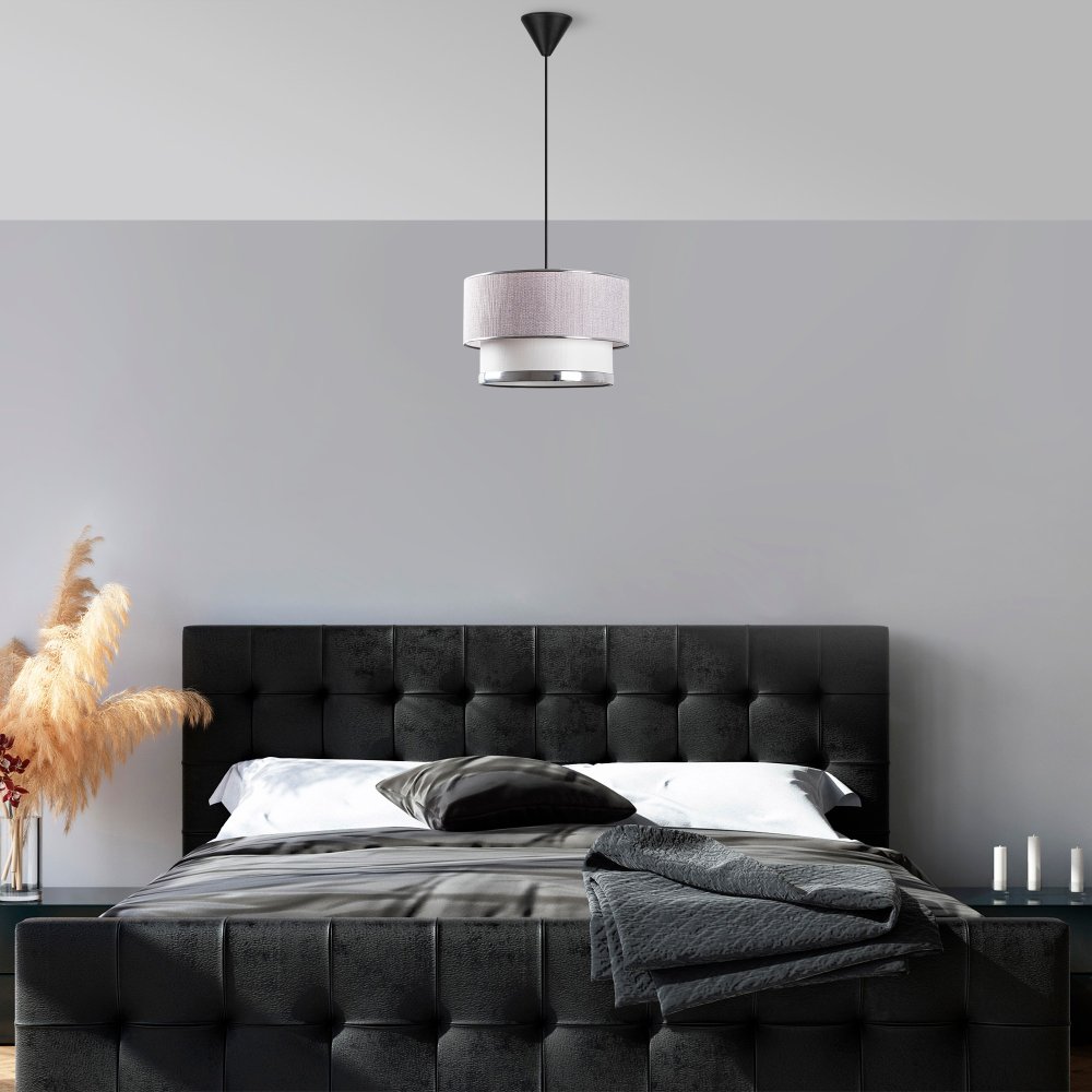 Lustr Cake - Light Grey, Silver (obrázek 5)