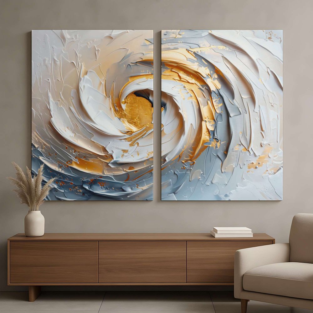 Dekoratívny obraz na plátne (2 kusy) DEV7