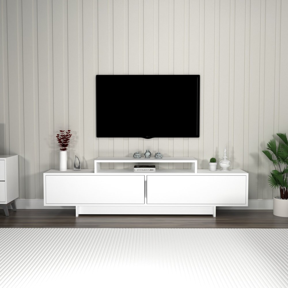 TV stolek Grasyas - White (obrázek 7)