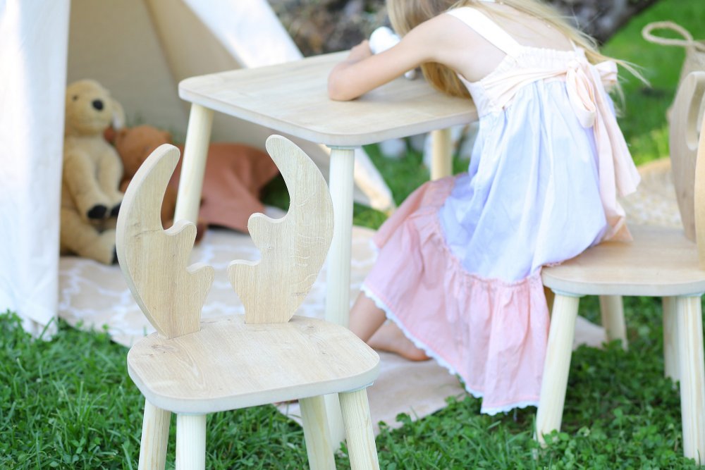 Kid's Chair Deer Chair - Brown (obrázek 4)