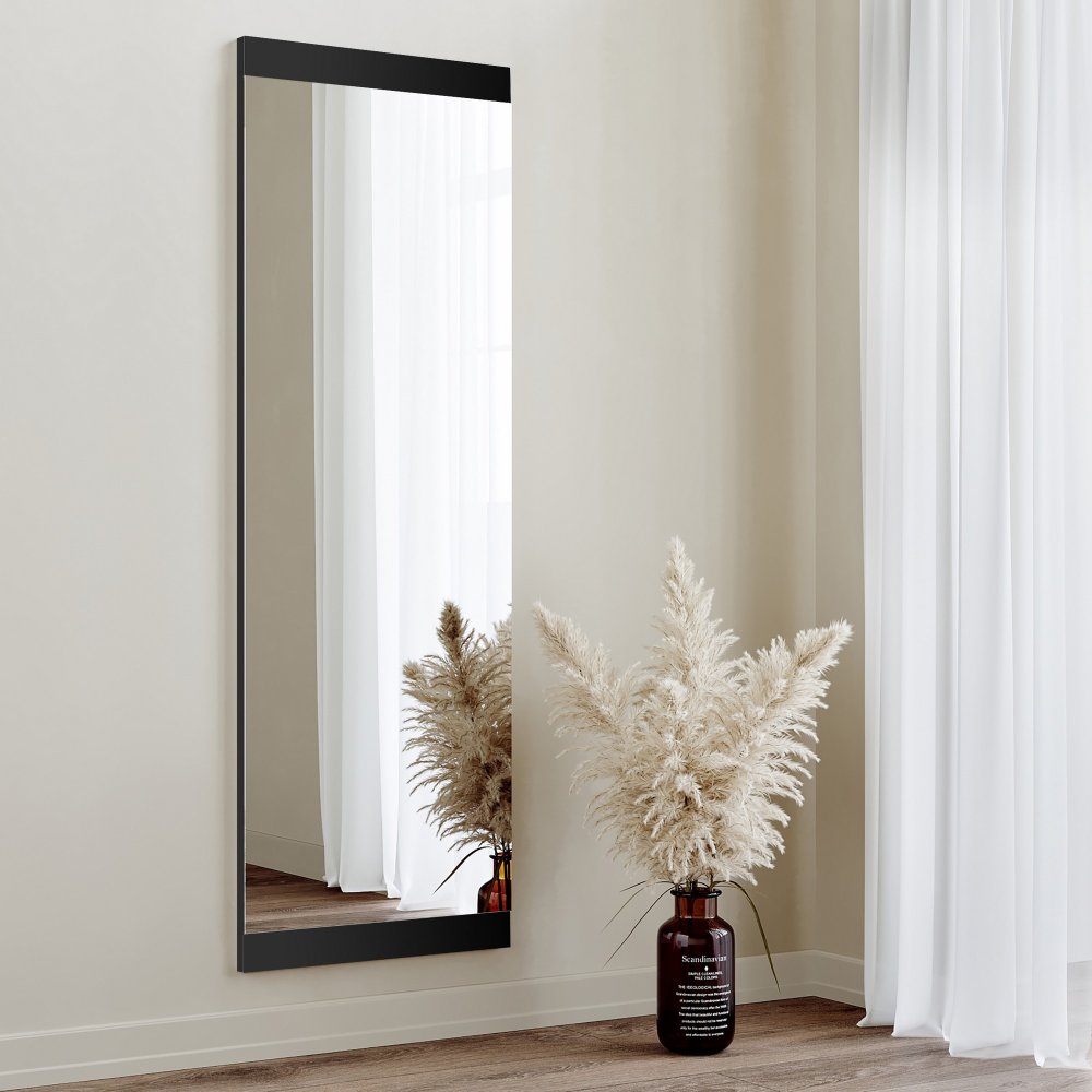 Zrcadlo Boy Aynası Dekoratif Basic Siyah 40x120 (obrázek 7)