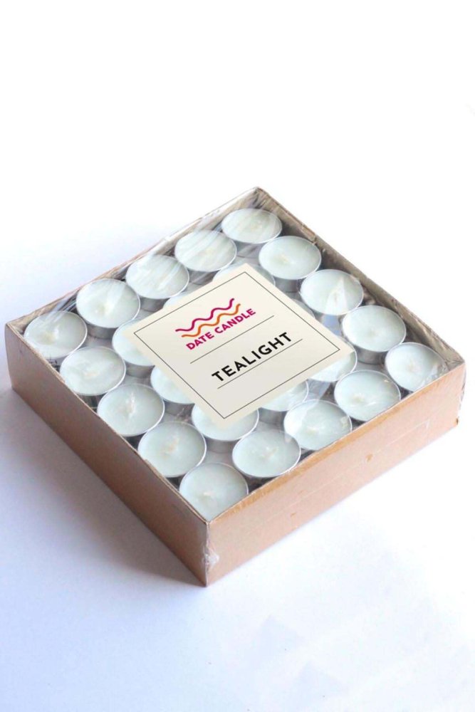 Sviečka Tealight 6 x 100 - White