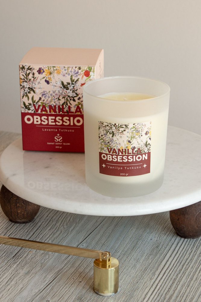 Sviečka Vanilla Obsession Glass