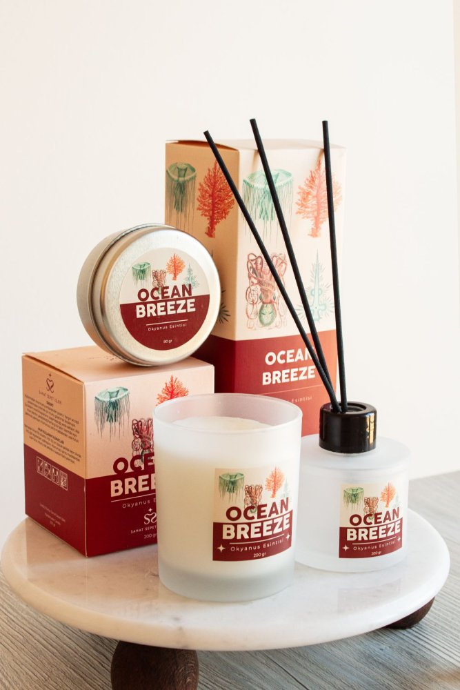 Sada svíček (3 kusy) Ocean Breezee