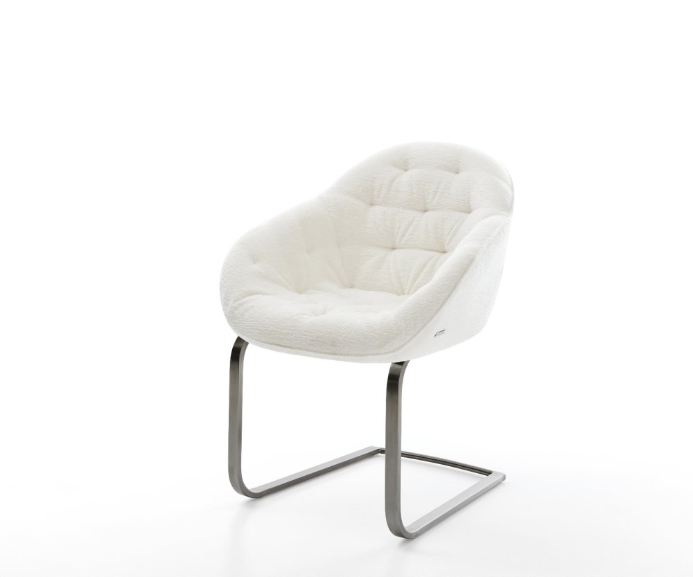 Jedálenská stolička Gaio-Flex bouclé mäkký béžová jedálenská stolička