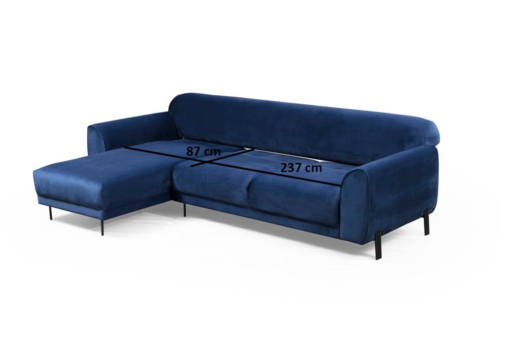 Rohová rozkládací pohovka Image Corner Left ( Chl-3R ) - Navy Blue (obrázek 9)