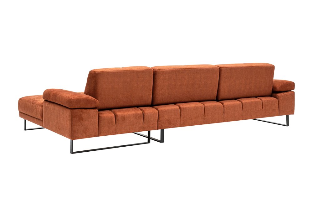 Rohová sedací souprava Mustang Small Right - Orange (obrázek 7)