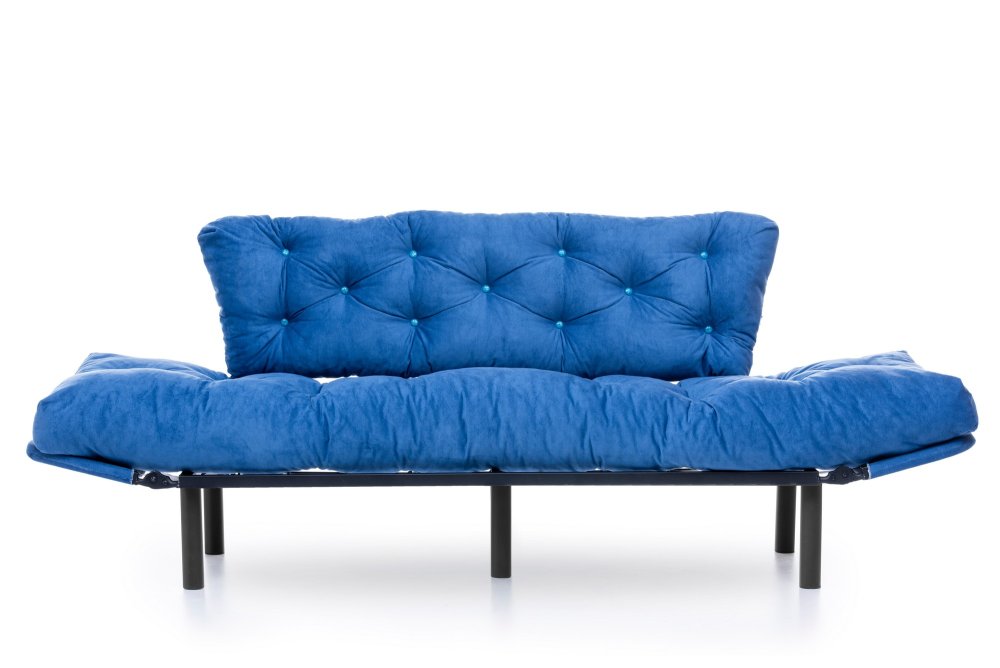 Trojmístná rozkládací pohovka Nitta Triple - Blue (obrázek 10)