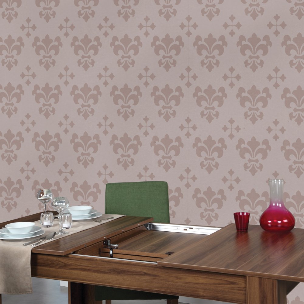 Extendable Dining Table Oblo - Walnut (obrázek 6)