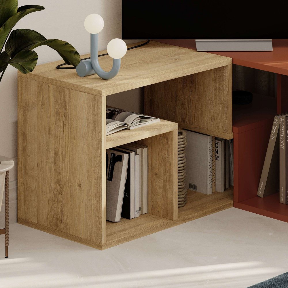 TV stolek Glis - Sapphire Oak, Cinnamon (obrázek 6)