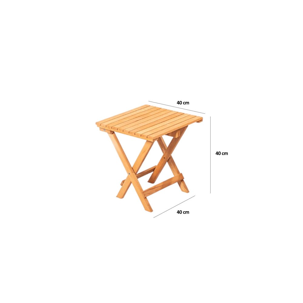 Garden Table & Chairs Set (3 Pieces) My005 - Grey (obrázek 4)