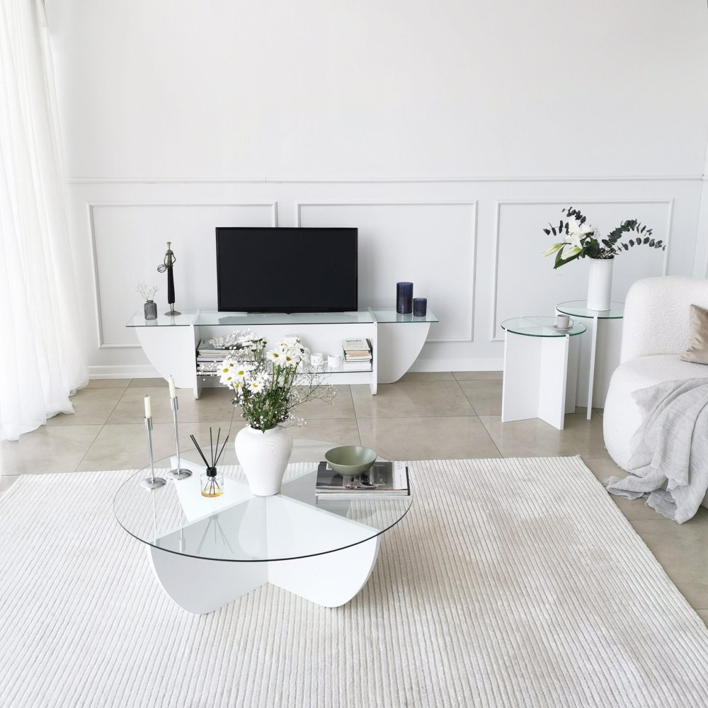 TV stolek Lily TV - White (obrázek 5)