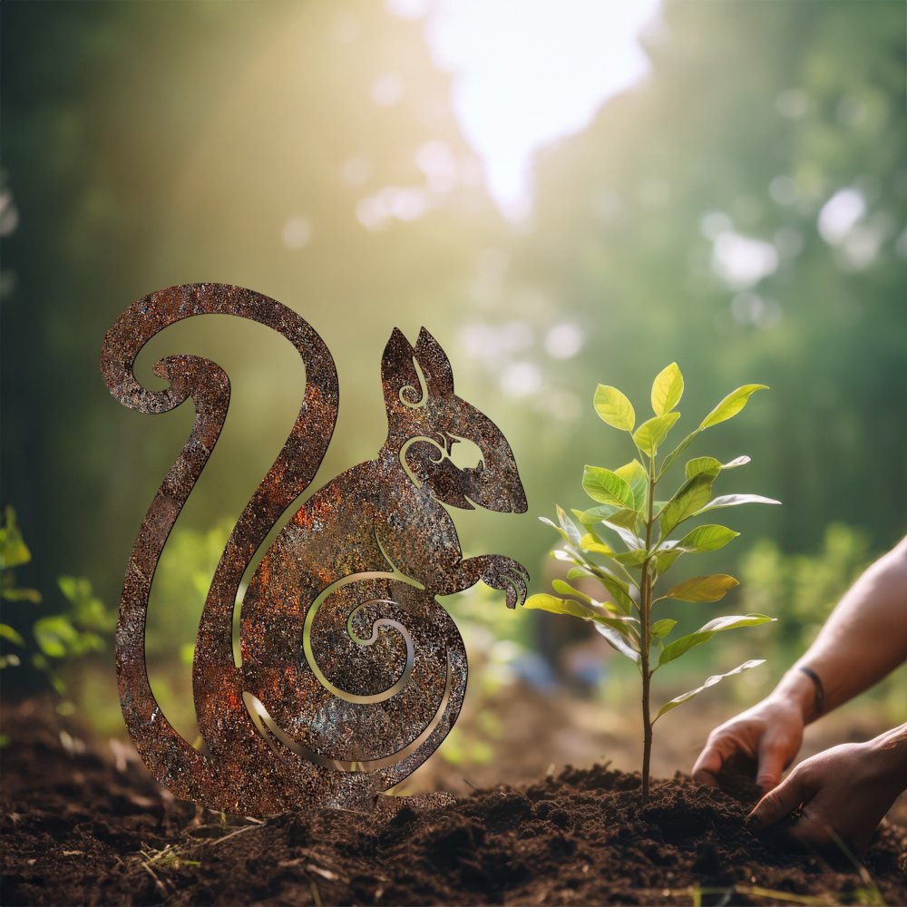 Záhradná dekorácia Squirrel -A 01