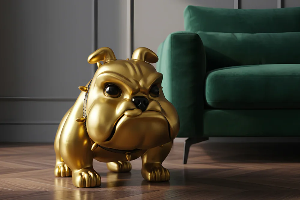 Dekorační socha bullgog APASHA Dekorhome