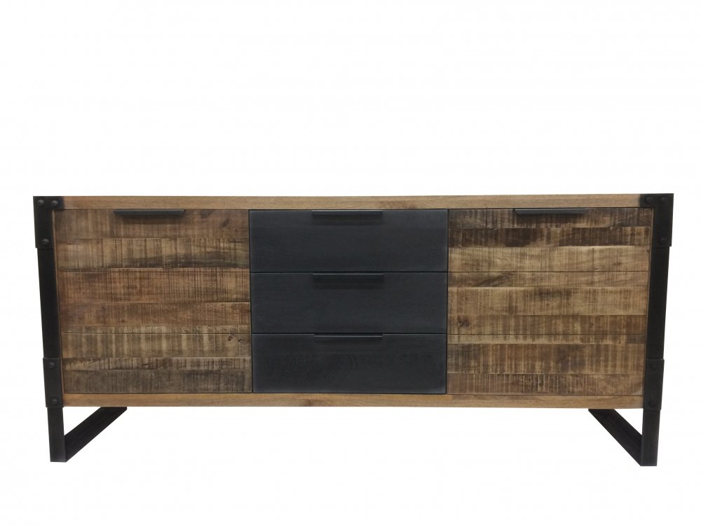 Komoda FINEUS Dekorhome Akácie Obrázek