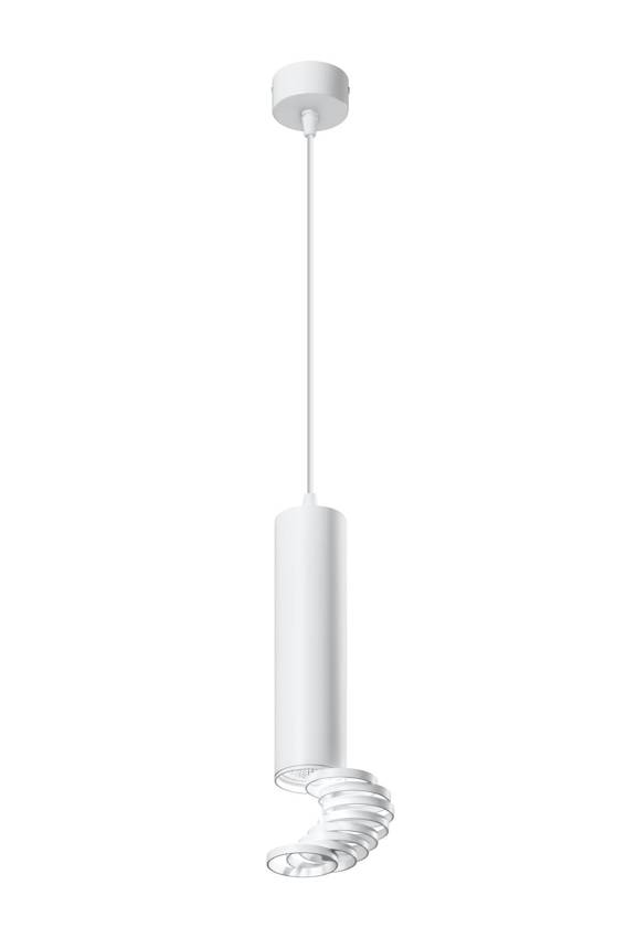 Závěsná lampa TUBA 1xGU10 Candellux Bílá