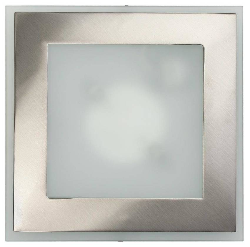 Stropná lampa biela/chróm 27x27cm R7S Jupiter / 10-74174