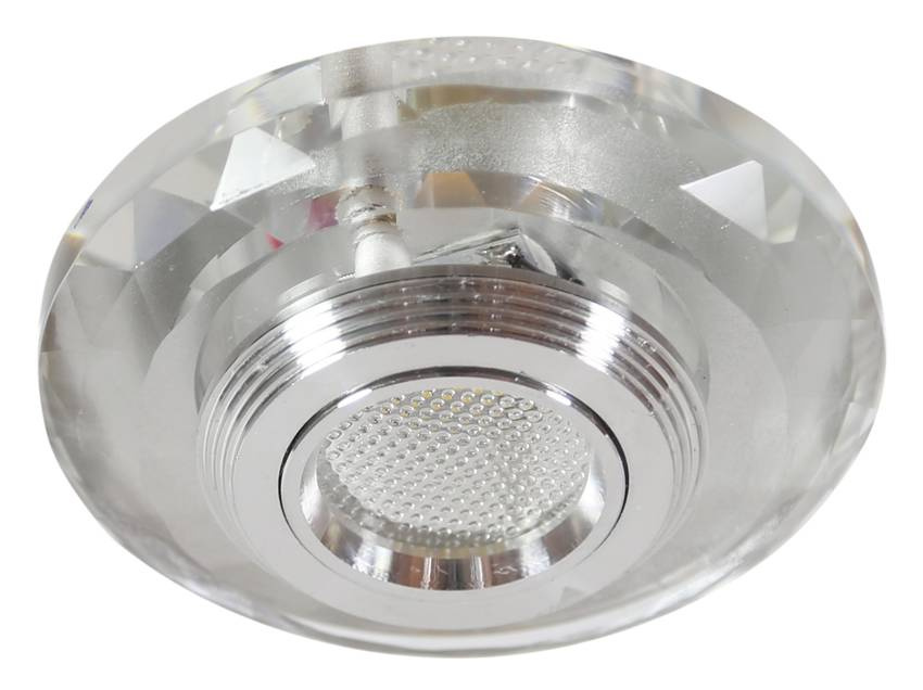 LED stropné svietidlo 3W kužeľovité brúsené sklo SS-36