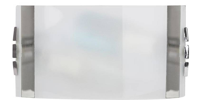 Nástenná lampa chróm/zrkadlo 2xE14