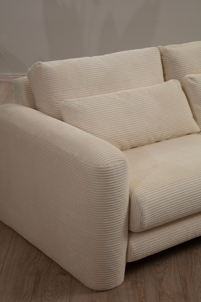 Rohová sedací souprava Lily Corner Right Beige (obrázek 5)