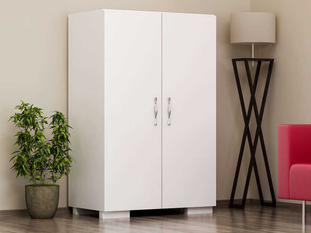 Skrinka na topánky / Botník Mada4 Ayak - White