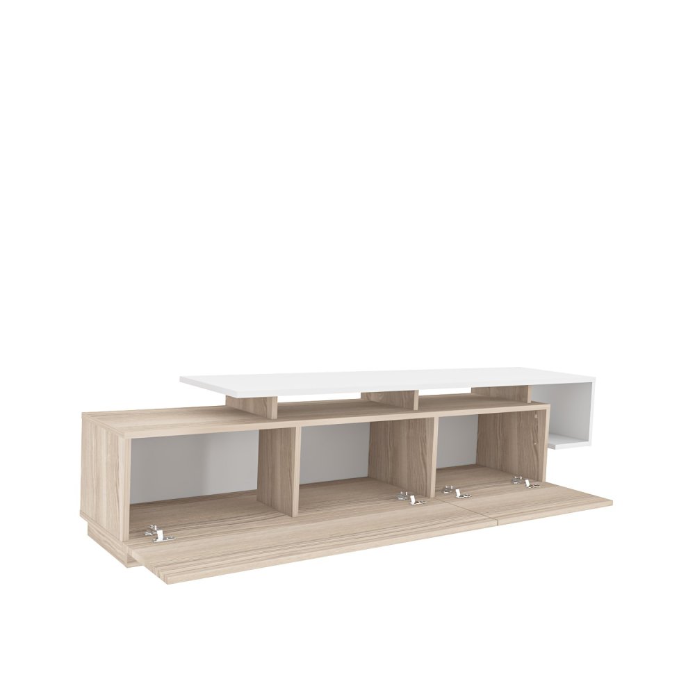 TV stolek Pia - Cordoba, White (obrázek 5)