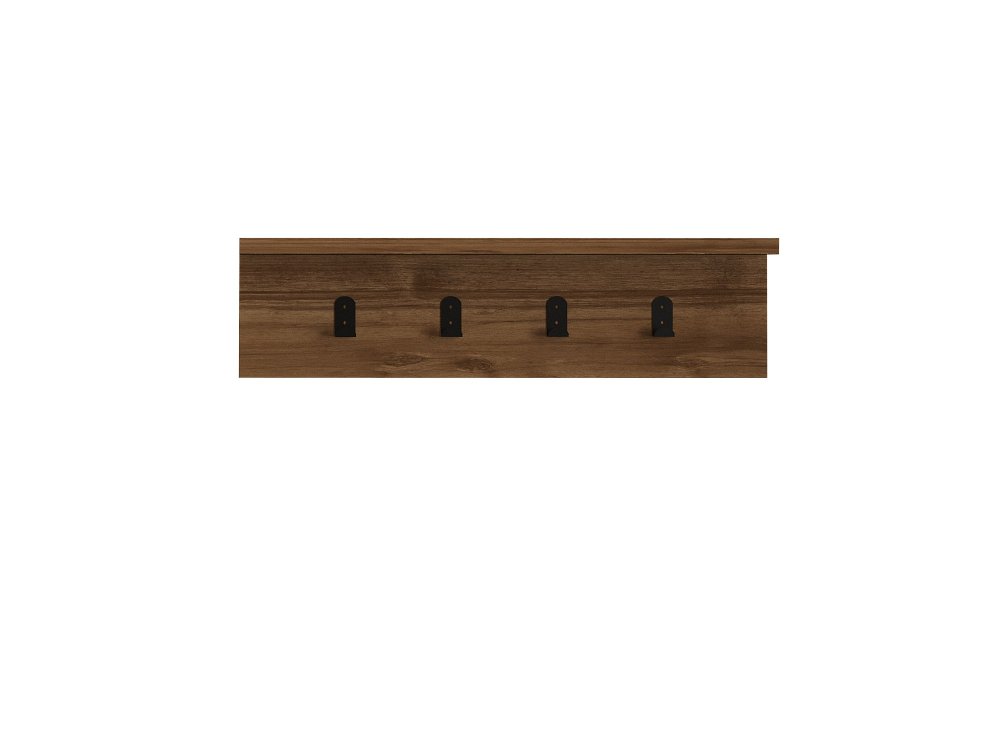 Nástěnná police Ayla - Walnut (obrázek 4)