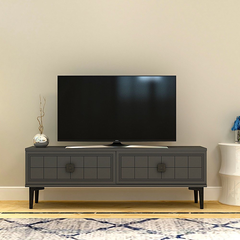 TV stolek Yuka 120 - Anthracite (obrázek 6)