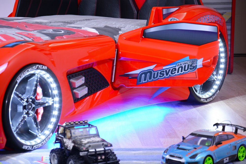 Car Bed Mnv3 - Red (obrázek 8)