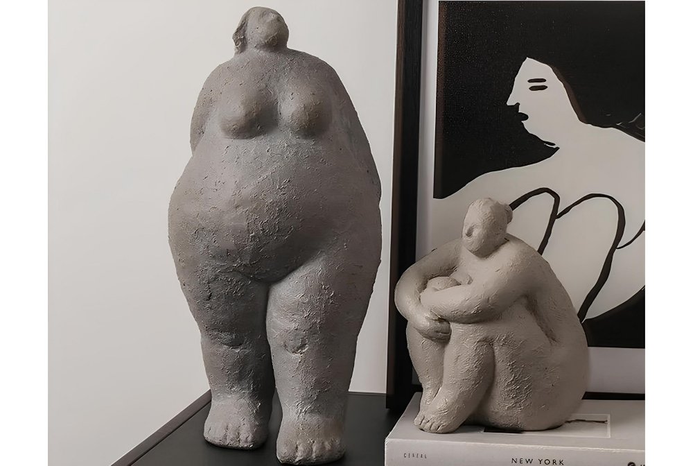 Súprava dekoratívnych predmetov (2 kusy) CY0398