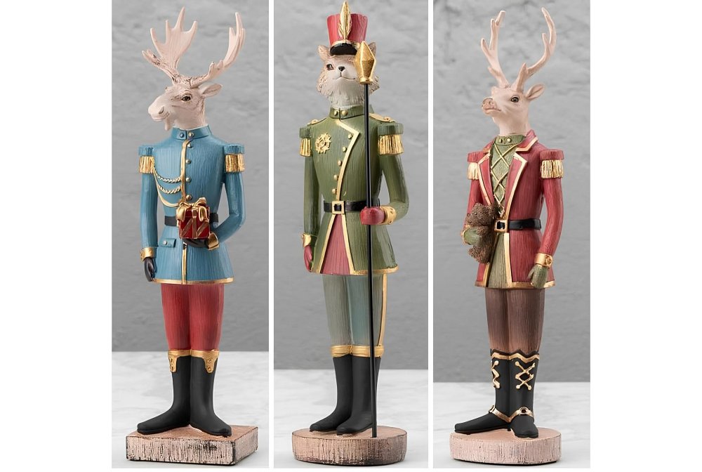 Súprava dekoratívnych predmetov (3 kusy) CY0641