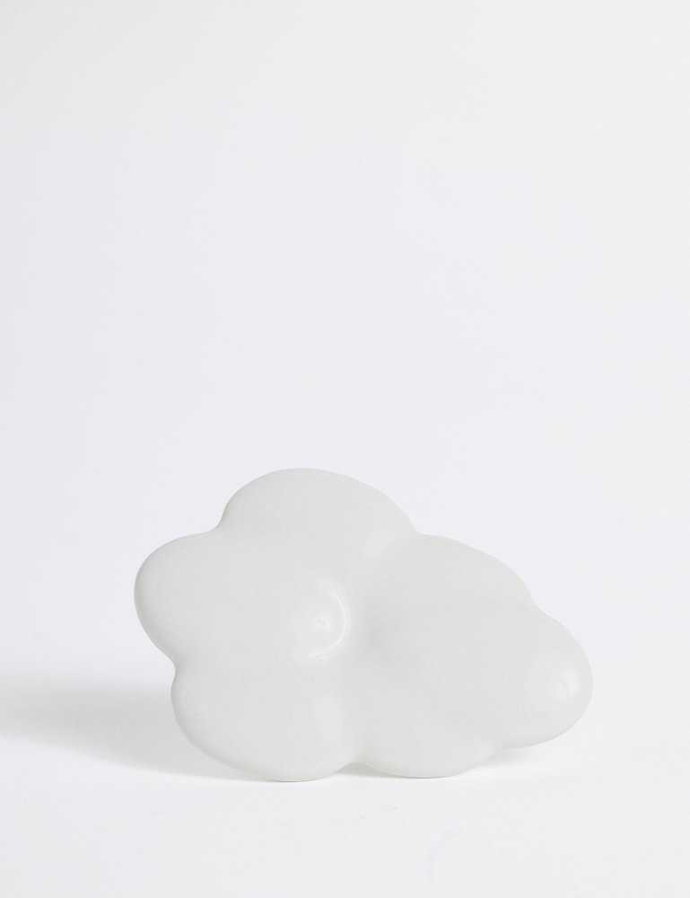 Decorative Handle Cloud Handle - White