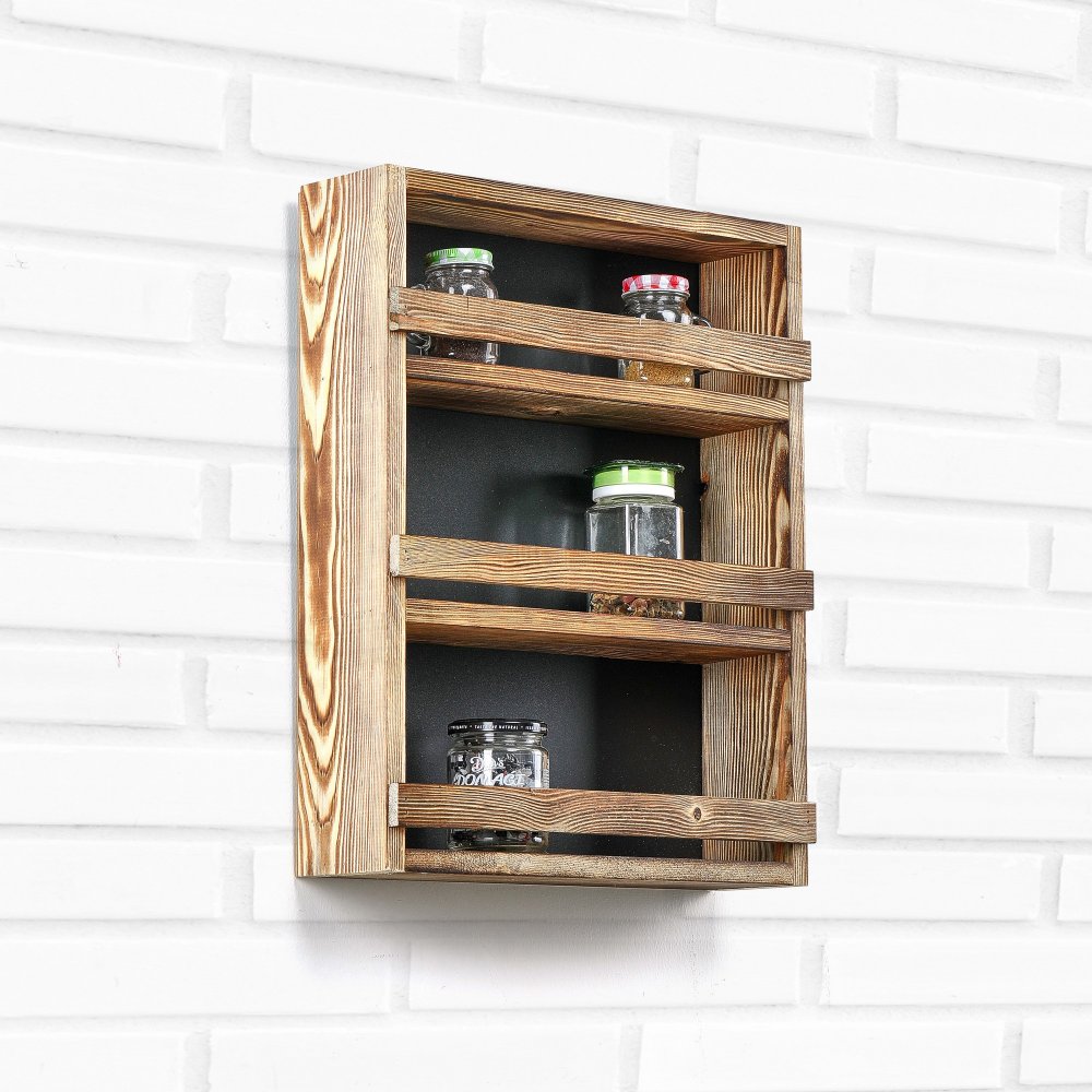 Wooden Shelf Big Three Layer Shelf