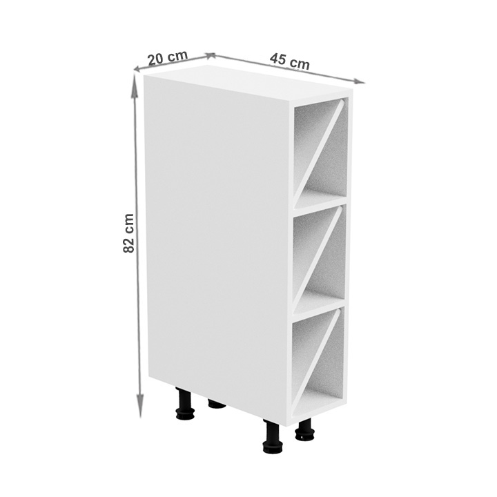 Spodná skrinka AURORA D20W Tempo Kondela