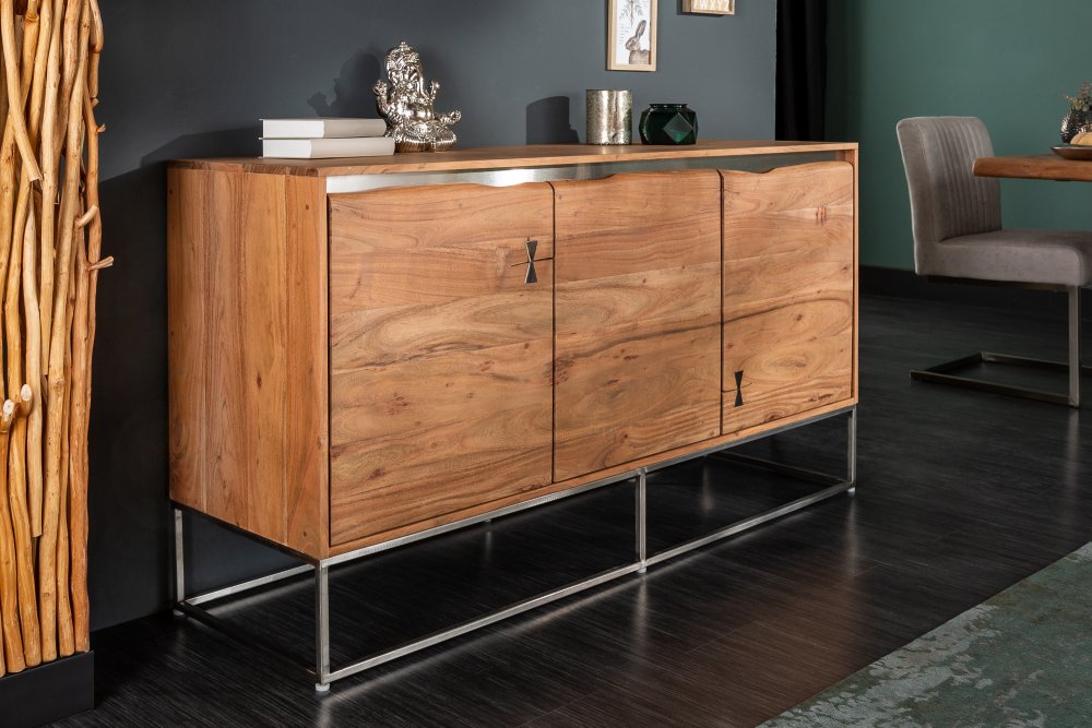 Komoda ATHAMÁS Dekorhome Hnědá Obrázek