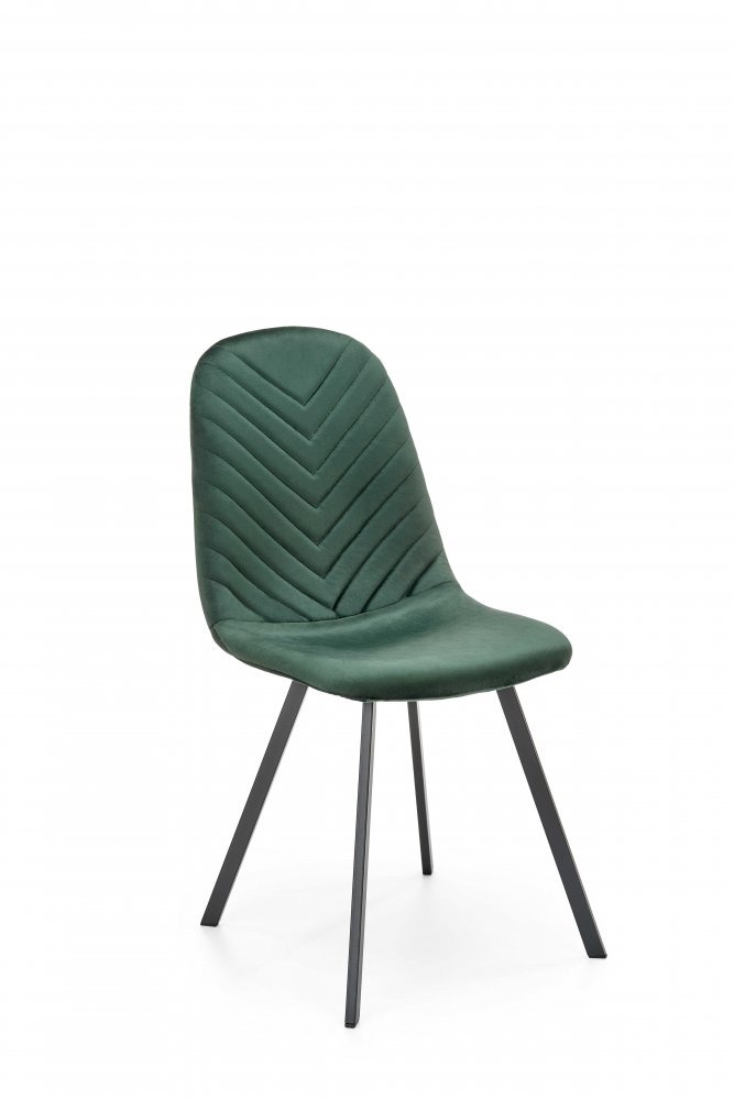 Jedálenská stolička K462 Halmar Tmavo zelená