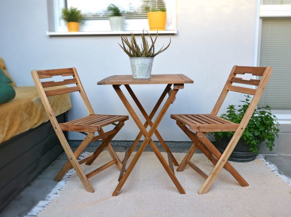 Zahradní židle 2 ks FELIX skládací,Zahradní židle 2 ks FELIX skládací