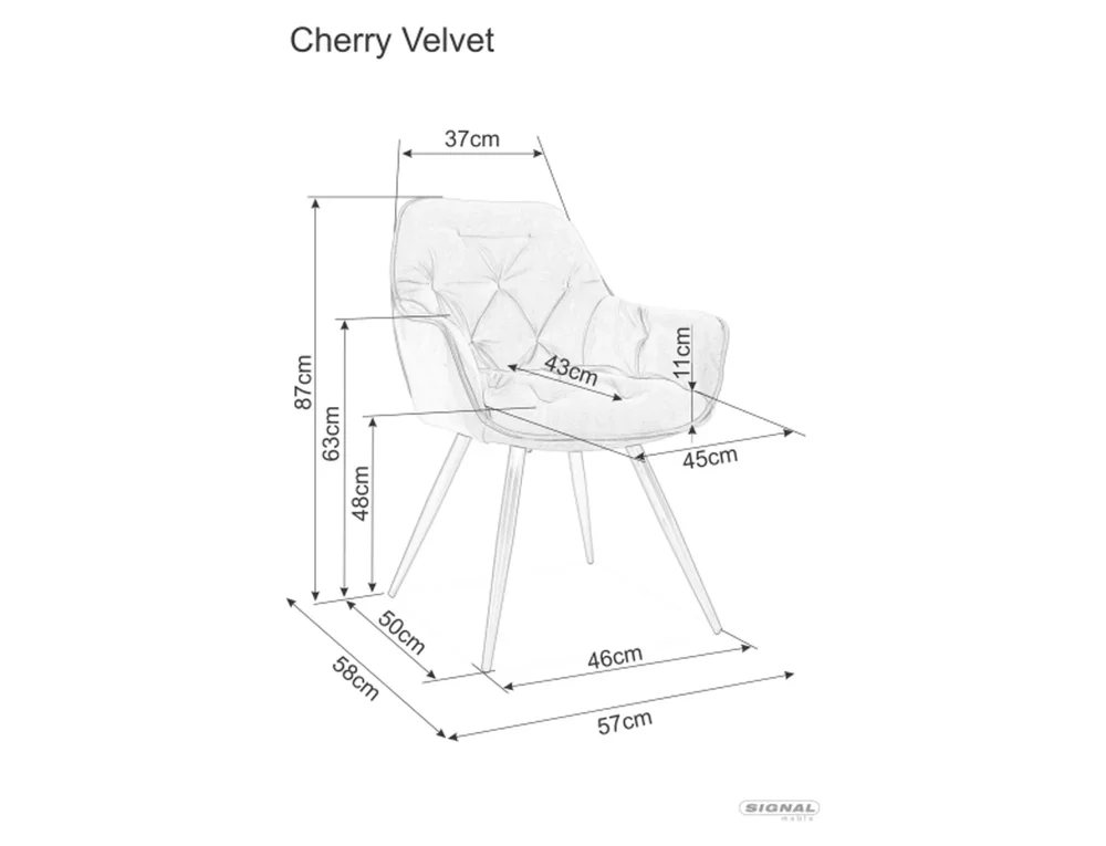Židle Cherry Bjorn (obrázek 3)