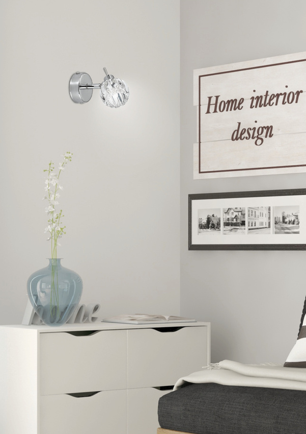 Nástenná lampa 1X40W G9 chróm BOMBOLA