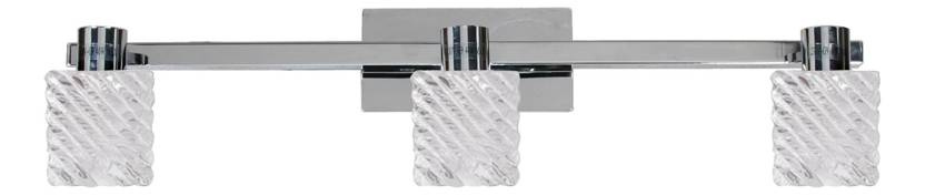 Nástenná lampa Alba strip 3X40W G9 chróm