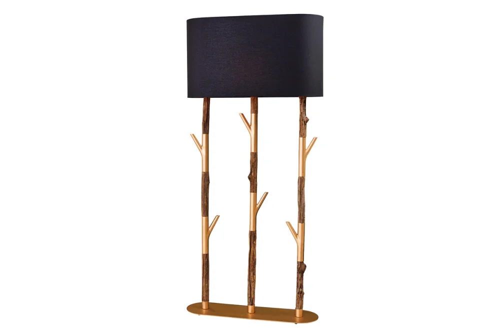 Stojací lampa BADEBE Dekorhome (obrázek 4)