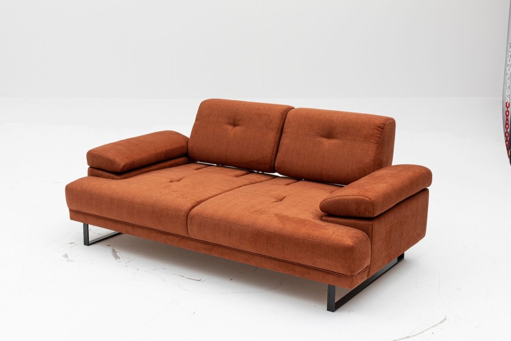 Dvoumístná rozkládací pohovka Mustang - Orange (obrázek 8)