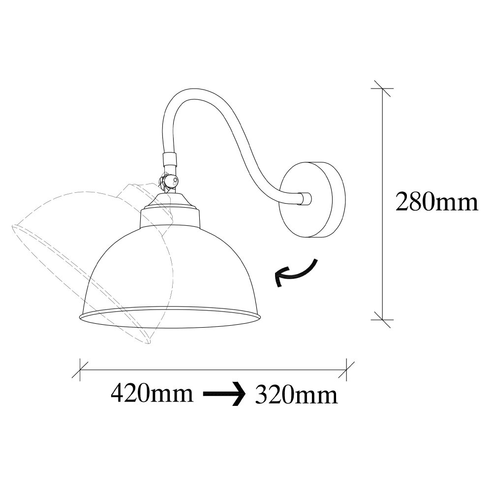 Nástěnná lampa Sağlam - 3742 (obrázek 7)
