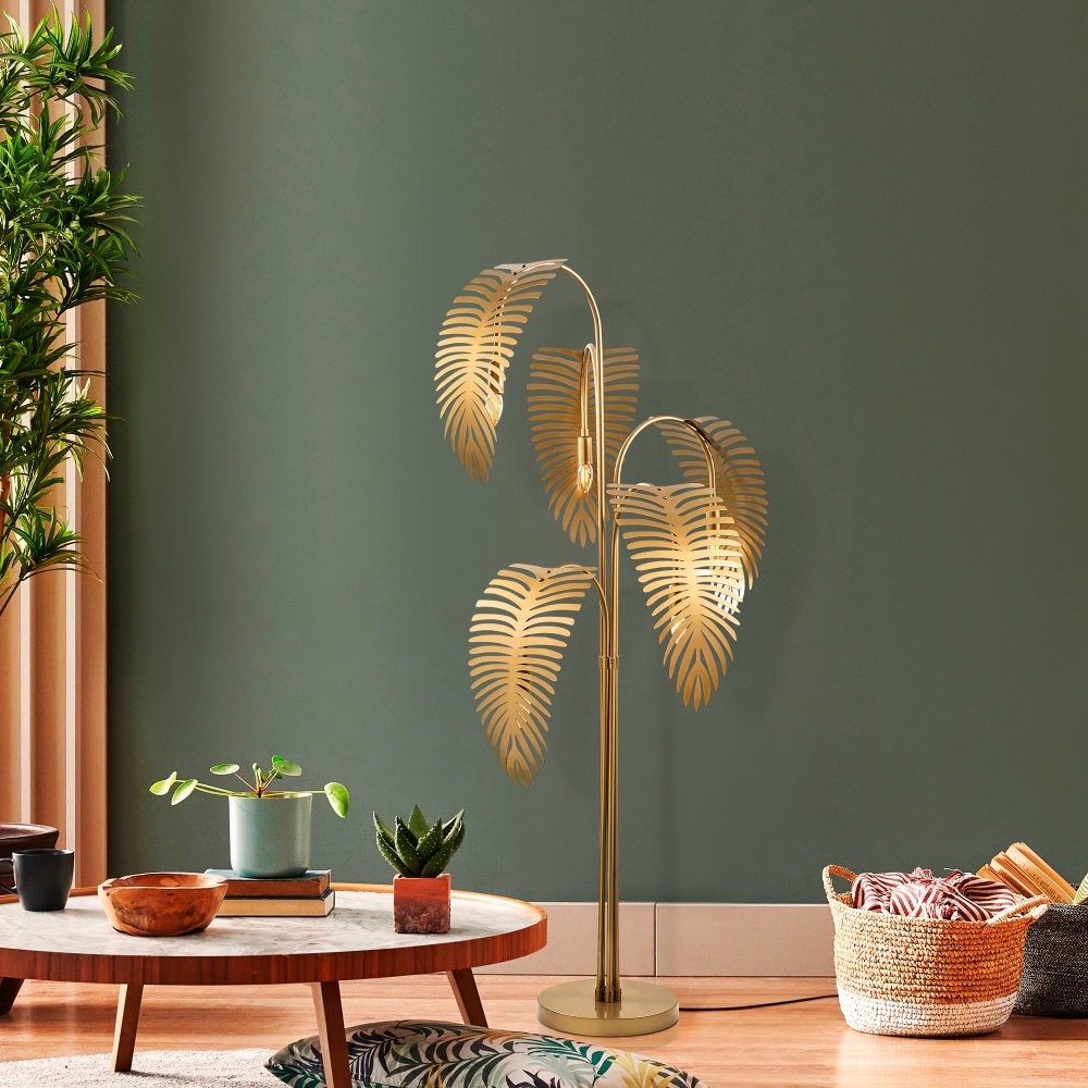 Stojací lampa Palm 13925 - Gold (obrázek 7)