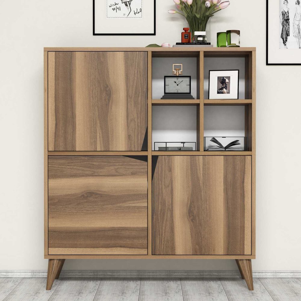 Víceúčelová skříňka Pulse - Walnut (obrázek 5)