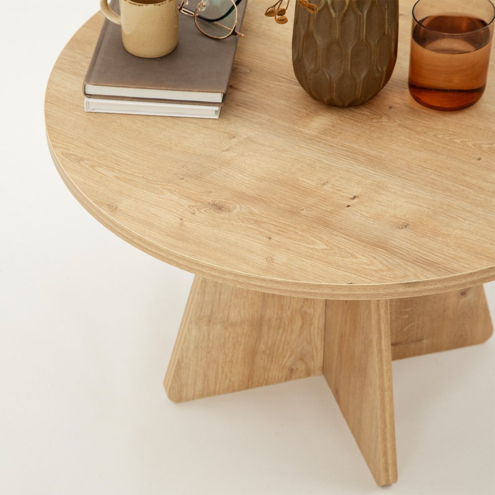 Konferenční stolek Mushroom - Sapphire Oak (obrázek 5)