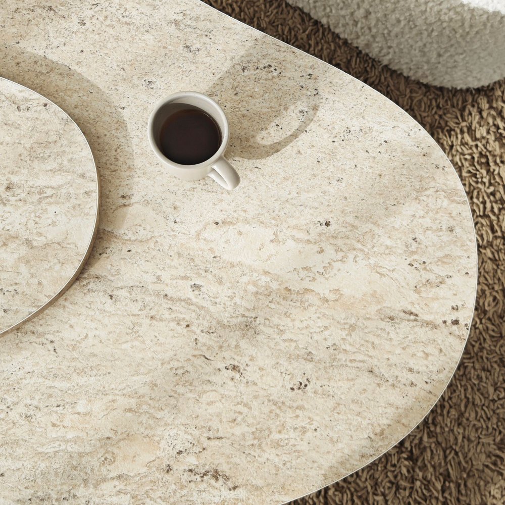Konferenční stolek Melted - Travertine (obrázek 4)