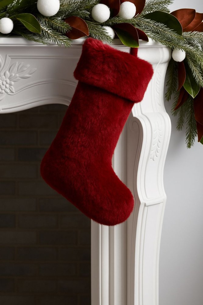 Christmas Stocking Pelush - Red (obrázek 5)