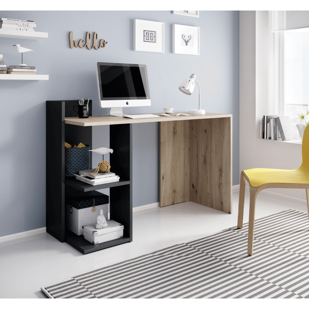 PC stůl s policemi ANDREO Tempo Kondela